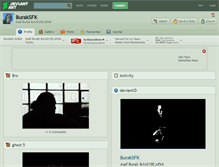 Tablet Screenshot of buraksfk.deviantart.com