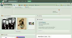 Desktop Screenshot of comashipping.deviantart.com