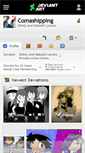 Mobile Screenshot of comashipping.deviantart.com