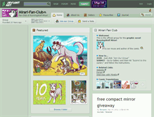 Tablet Screenshot of mirari-fan-club.deviantart.com