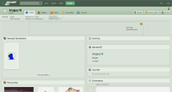 Desktop Screenshot of bryguy18.deviantart.com