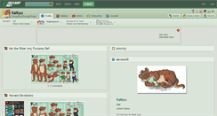 Desktop Screenshot of kaikyu.deviantart.com