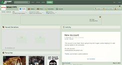 Desktop Screenshot of billski1995.deviantart.com
