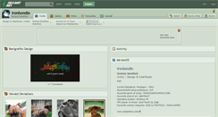 Desktop Screenshot of ironbondio.deviantart.com