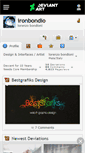 Mobile Screenshot of ironbondio.deviantart.com