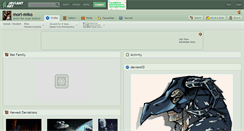 Desktop Screenshot of mori-miko.deviantart.com