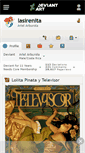 Mobile Screenshot of lasirenita.deviantart.com