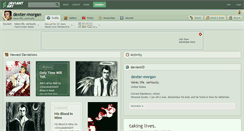 Desktop Screenshot of dexter-morgan.deviantart.com