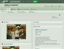 Tablet Screenshot of mibble-revolution69.deviantart.com