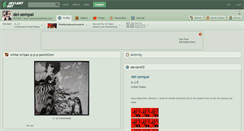 Desktop Screenshot of dei-sempai.deviantart.com