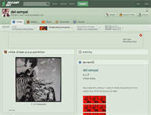 Tablet Screenshot of dei-sempai.deviantart.com