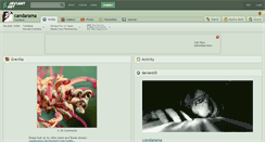 Desktop Screenshot of candarama.deviantart.com