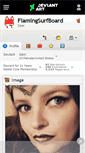 Mobile Screenshot of flamingsurfboard.deviantart.com
