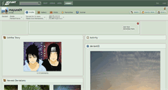 Desktop Screenshot of mayura09.deviantart.com