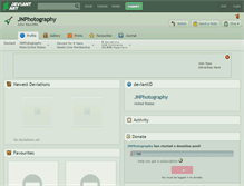 Tablet Screenshot of jnphotography.deviantart.com