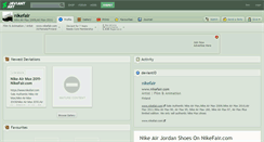 Desktop Screenshot of nikefair.deviantart.com