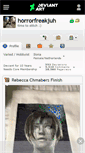 Mobile Screenshot of horrorfreakjuh.deviantart.com
