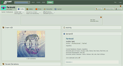 Desktop Screenshot of par4noid.deviantart.com