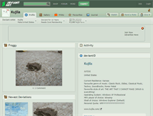Tablet Screenshot of kujila.deviantart.com