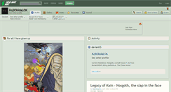 Desktop Screenshot of kojiokidalok.deviantart.com