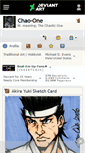 Mobile Screenshot of chao-one.deviantart.com