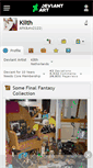 Mobile Screenshot of kilth.deviantart.com