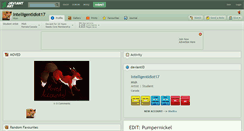 Desktop Screenshot of intelligentidiot17.deviantart.com