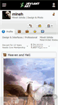 Mobile Screenshot of mineh.deviantart.com