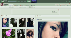 Desktop Screenshot of luudax.deviantart.com