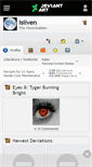 Mobile Screenshot of isilven.deviantart.com