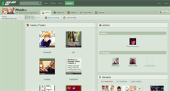 Desktop Screenshot of frxuk.deviantart.com