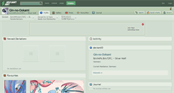 Desktop Screenshot of gin-no-ookami.deviantart.com