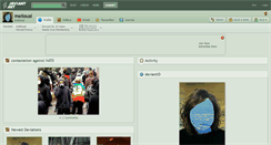Desktop Screenshot of meliousi.deviantart.com