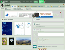 Tablet Screenshot of alexball.deviantart.com