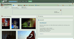 Desktop Screenshot of damerassnel.deviantart.com