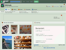 Tablet Screenshot of dsestrada.deviantart.com