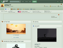 Tablet Screenshot of dastig177.deviantart.com