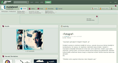 Desktop Screenshot of mustafanesil.deviantart.com