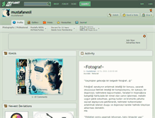 Tablet Screenshot of mustafanesil.deviantart.com