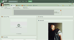 Desktop Screenshot of extremus.deviantart.com