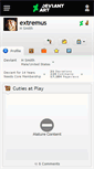 Mobile Screenshot of extremus.deviantart.com