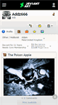 Mobile Screenshot of addz666.deviantart.com