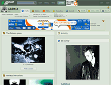 Tablet Screenshot of addz666.deviantart.com