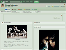 Tablet Screenshot of cjonesphotography.deviantart.com