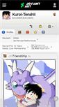 Mobile Screenshot of kuroi-tenshii.deviantart.com