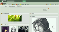 Desktop Screenshot of fyonne.deviantart.com