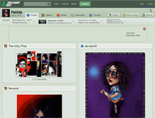 Tablet Screenshot of patilda.deviantart.com