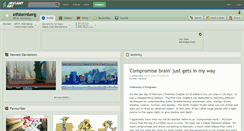 Desktop Screenshot of elfsternberg.deviantart.com