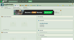 Desktop Screenshot of excaliburfoolplz.deviantart.com