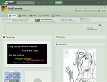 Tablet Screenshot of jioakossouka.deviantart.com